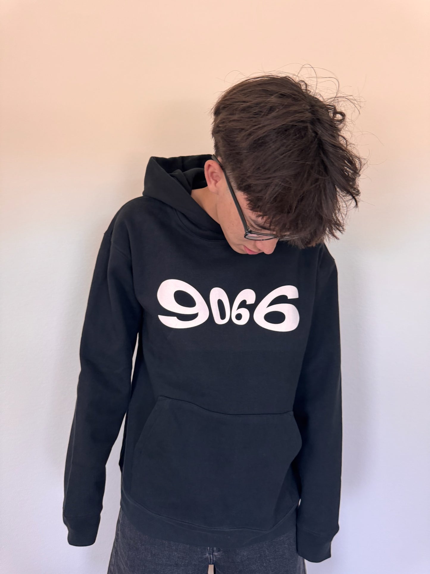 Black Heavyweight Hooded Sweatshirt