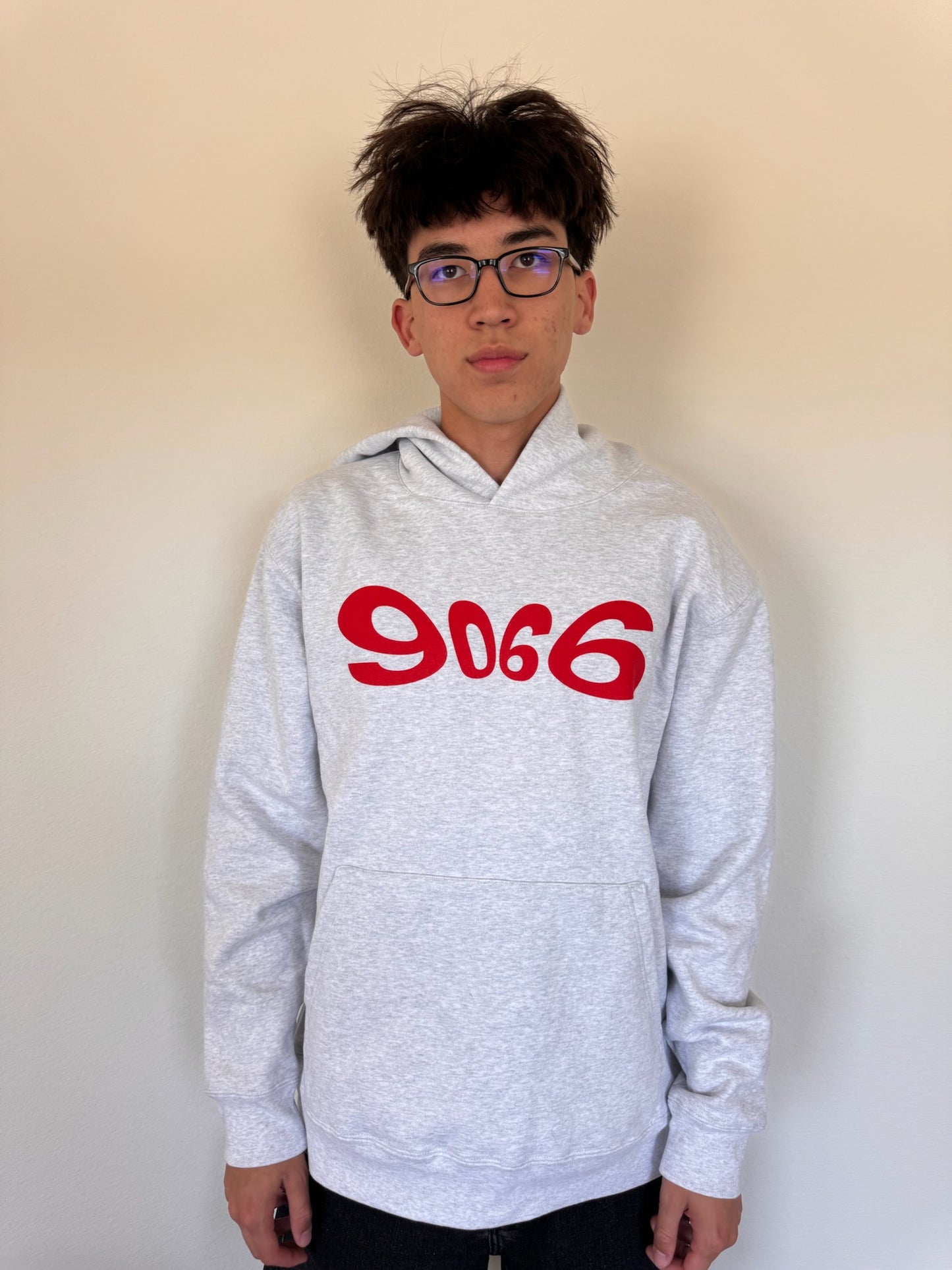 Grey Heavyweight Hooded Sweatshirt