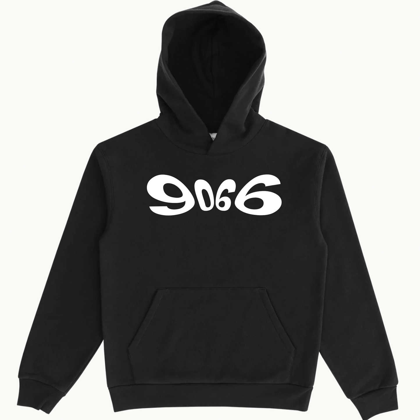 Black Heavyweight Hooded Sweatshirt