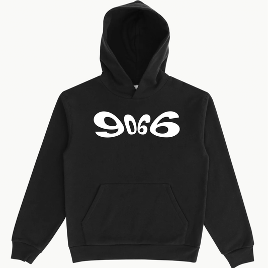 Black Heavyweight Hooded Sweatshirt